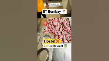 IIT Bombay Hostel 5 ⭐ Hotel #iitbombay #iitjee #iitian #iit #jee #hostel #shorts #pw #allen #viral