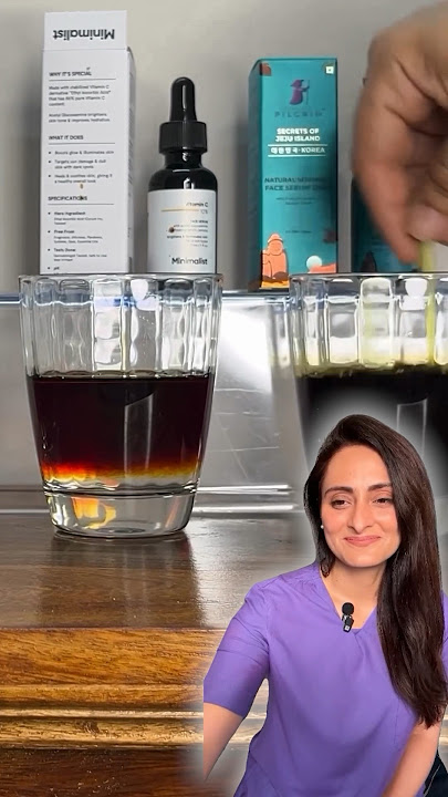 Vitamin C test , does it work?  dermatologist opines