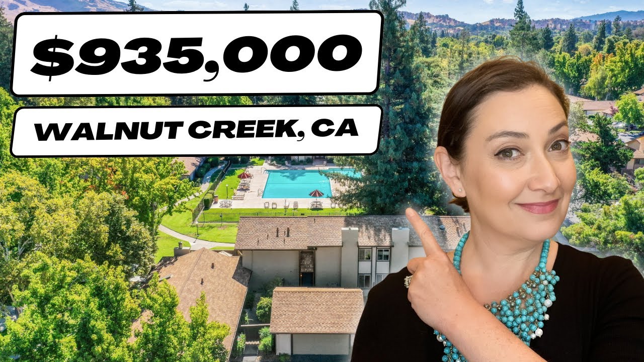 Exceptional Townhouse for Sale for Under 1M Walnut Creek Real Estate