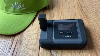 Iridium Go! #1 How to initially start you Iridium Go! device - indoor without satellite connection