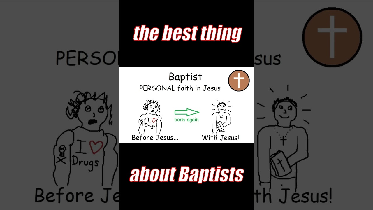 The BEST thing about Baptists #baptist #christian