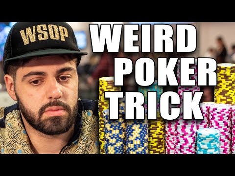 ONE WEIRD TRICK from French Poker Star GETS HIM PAID ♠ Live at the Bike!