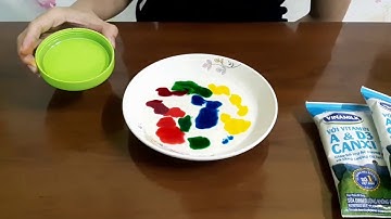 THÍ NGHIỆM KHOA HỌC " SỰ BÙNG NỔ CỦA SẮC MÀU" | Cô Trần Kim Yến | Trường Mầm non 7 Quận 3 TPHCM