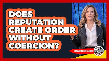Does Reputation Create Order Without Coercion?
