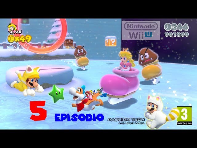 GamePlay Super Mario 3D World Ep. 5 ITA (No Commentary) class=
