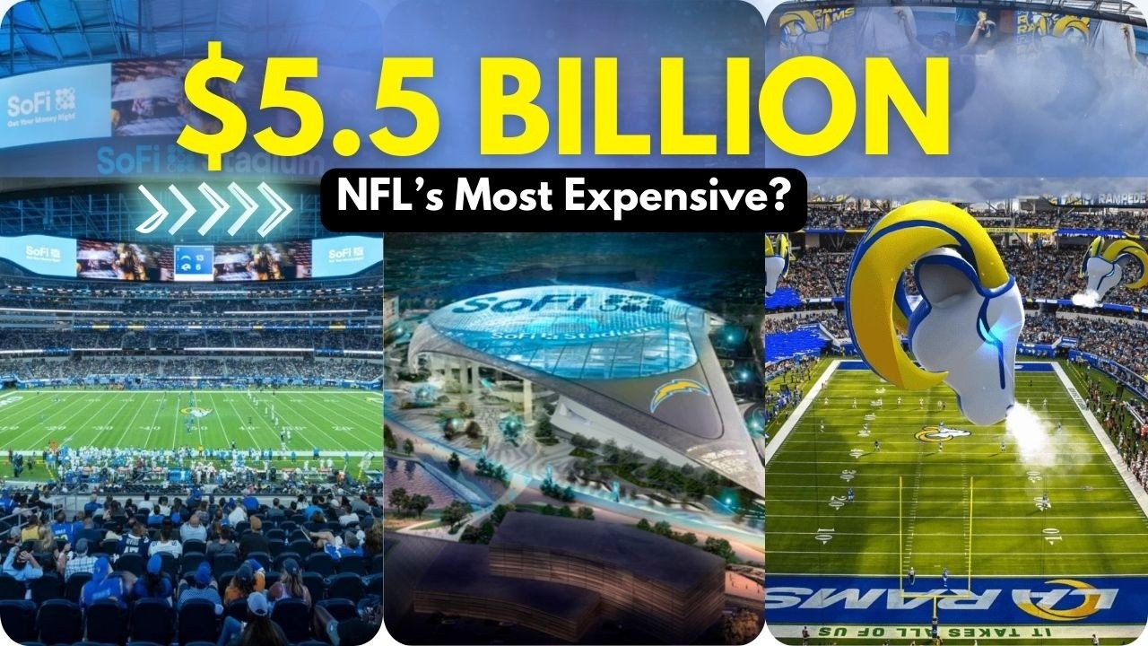 Inside LA Ram's INSANE $5.5BN SoFi Stadium.
