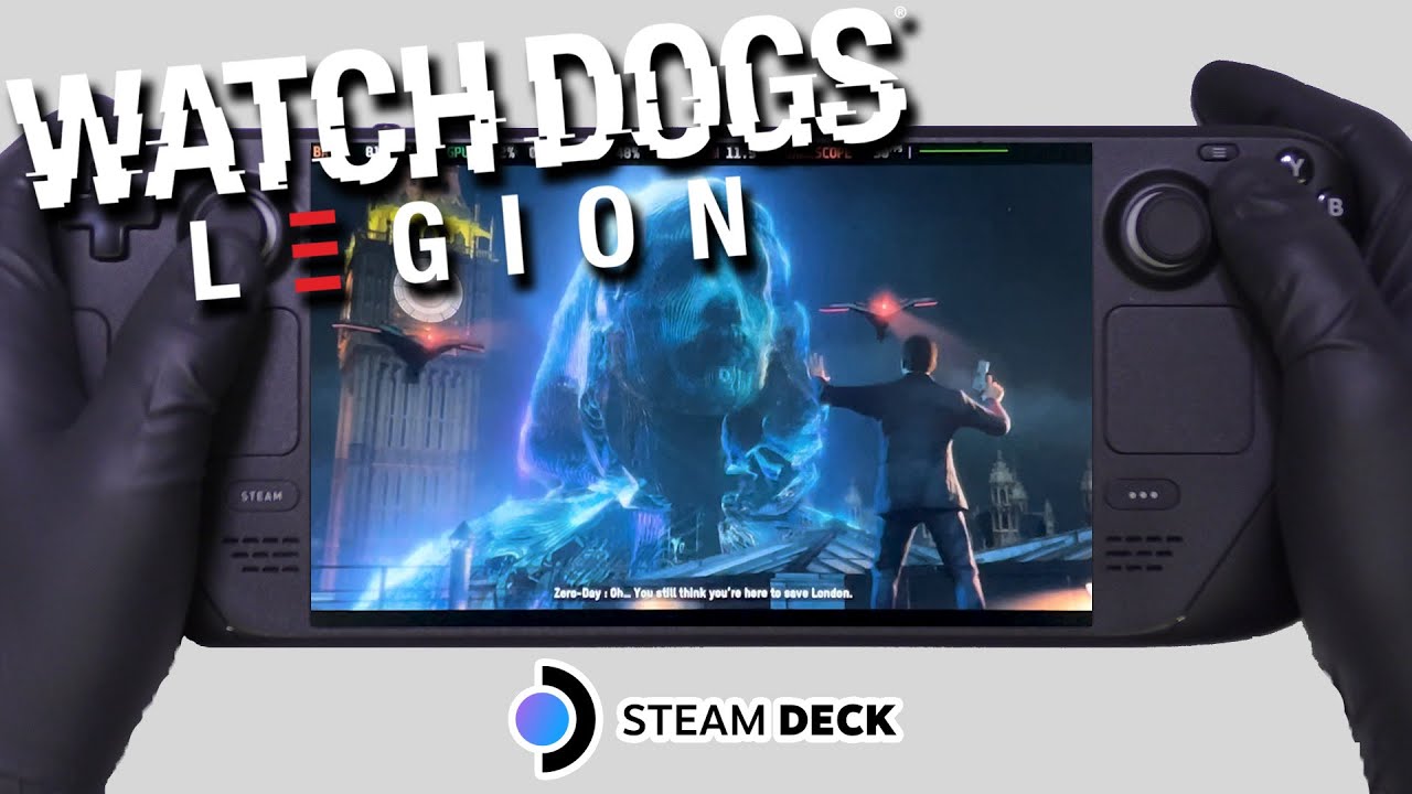 STEAM DECK 🔵 Watch Dogs: Legion🔵➤ CHECK GAME ➤ПРОВЕРКА ИГРЫ ➤[2K 1440p]➤  #steamdeck 