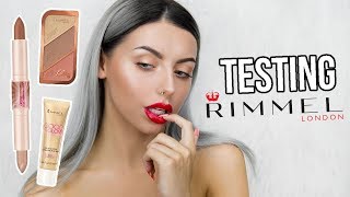 TESTING RIMMEL MAKEUP / FULL FACE FIRST IMPRESSIONS #TESTINGWEEK