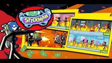Idle Stickman level 1 - 100 Gameplay