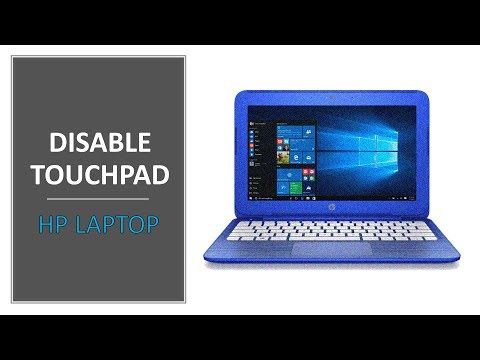 How to disable touchpad on HP laptop hqdefault