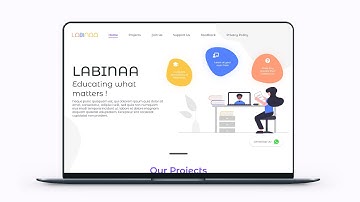 Labinaa : E-book | App and website | UI UX | animation | Adobe XD