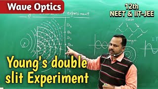 Young's double slit Experiment | wave optics |12th Physics Term 2 #cbse