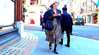 Best Street Style Of The Over 50s In Mayfair
