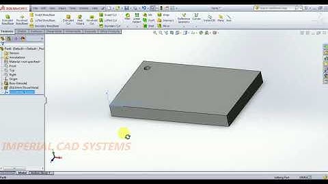 TABLE DRIVEN PATTERN OPTION IN SOLID WORKS TOOL