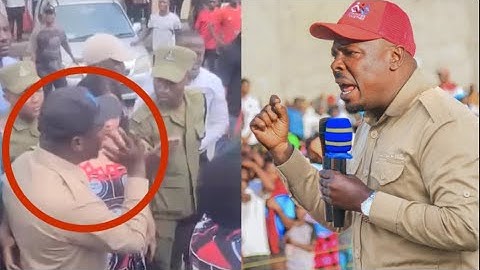 MVUTANO KARIAKOO: CHADEMA NA POLISI, HECHE AKAMATWA LIVE, “MKUTANO UMEAHIRISHWA”