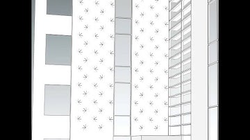 DIAL art installation in Neuroscience Engineering Collaboration Building