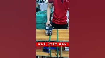Vận hành máy đóng đai dùng pin DD19A - Dùng cho dây đai PET #maydongdaidd19a