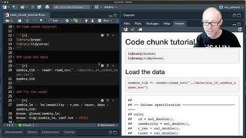 Creating reports using RMarkdown (Part I)
