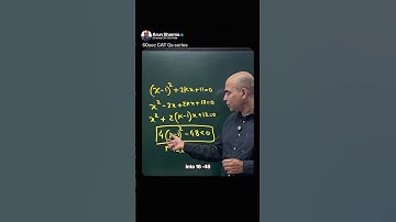 CAT Equations & Functions PYQ solved by Arun Sharma in under 60 seconds