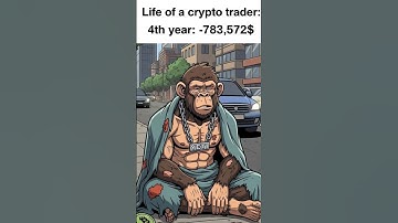 Life of crypto trader #memecoin #crypto #bitcoin #meme #btc #solana #trading #business #money #usa
