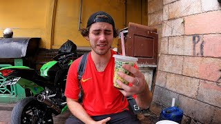 $1 Durian Juice in Indonesia (smelliest fruit in the world)  🇮🇩 screenshot 2