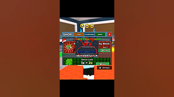 Buying Premium Festive Lucky Blocks #stealabrainrot #roblox #usa #fypシ #viral