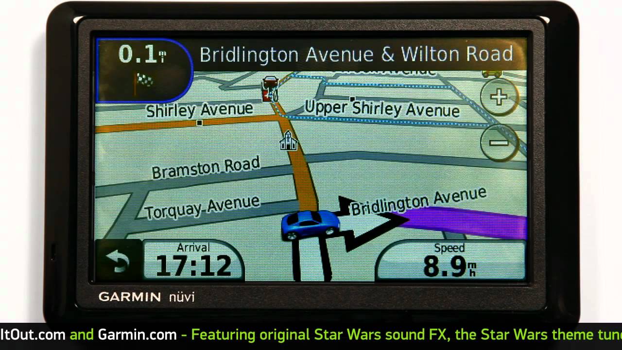 Star War GPS Voice on Demo - YouTube