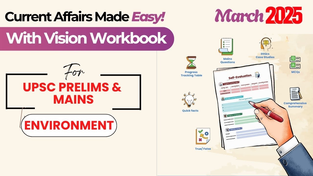 Vision IAS monthly current affairs | MARCH 2025 | ENVIRONMENT PART 1 ...