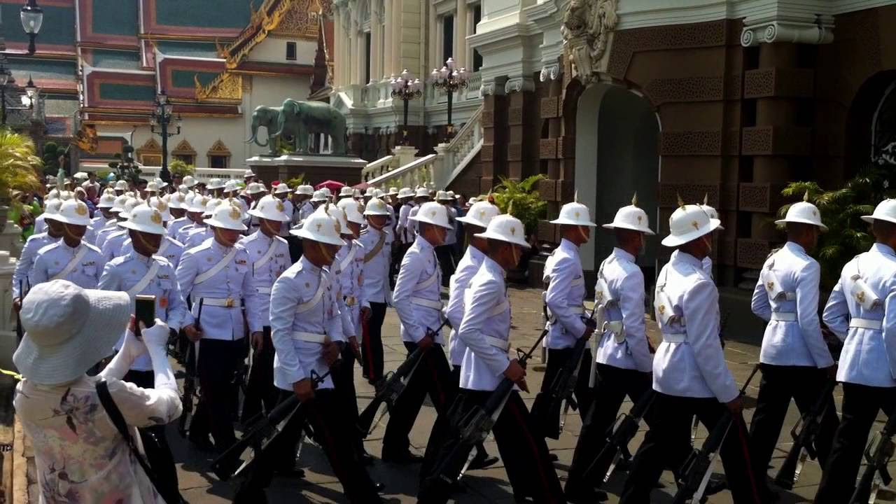 พระราชวังบางปะอิน  New 2022  ทหารเปลี่ยนเวร วัดพระแก้ว Changing Of Guard Grand Palace, Thailand