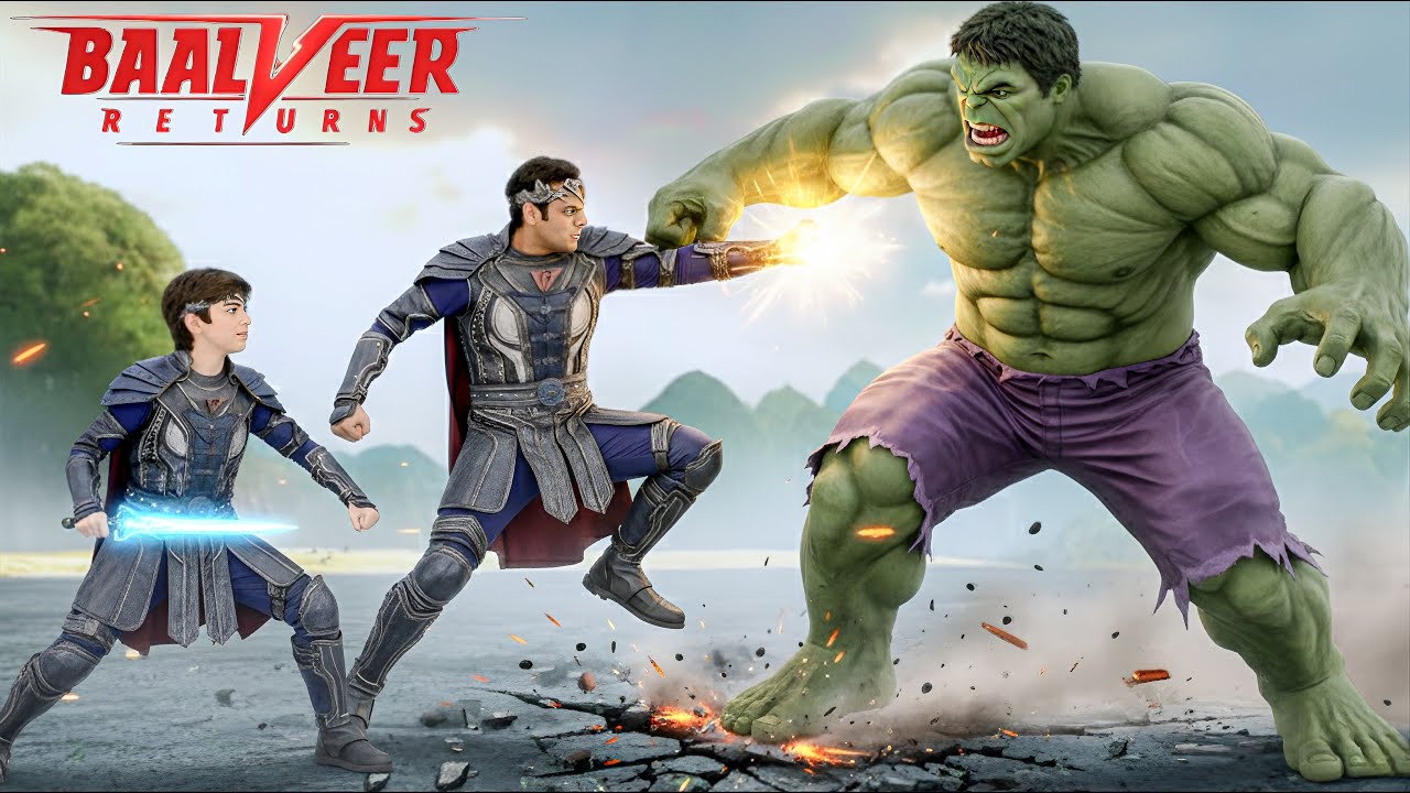 जब बालवीर और विवान का हुआ सामना ख़तरनाक हल्क से || Baalveer Returns ...