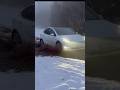 Tesla Model Y AWD on Snowy & Muddy Roads βοΈ