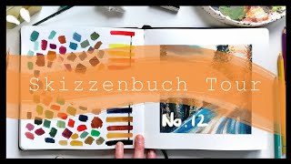 SKIZZENBUCH TOUR No.12 (September 2022- Februar 2023) - Hahnemühle Watercolor Book 100% Cotton
