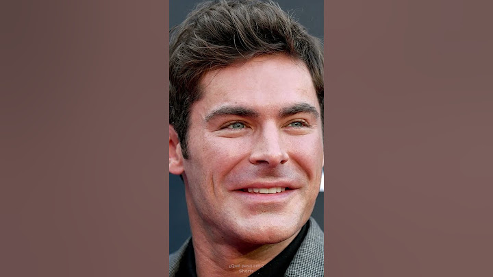 ¿Qué diablos pasó con ZAC EFRON? 😱
