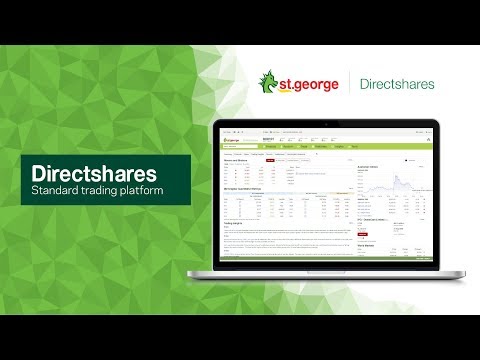 St.George Directshares Standard trading platform