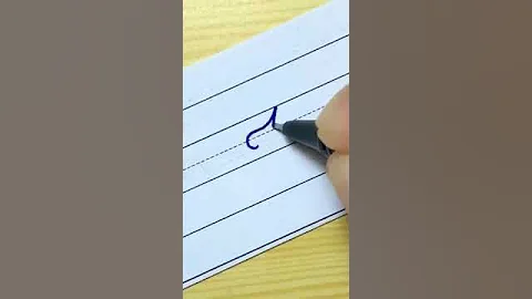 How to write capital J in English cursive writing #shorts #viral #cursivewriting #asmr #calligraphy