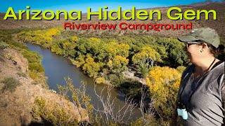 DONT GO DOWN THIS ROAD!!! ARIZONA Hidden Gem ~ RIVERVIEW CAMPGROUND! We almost get Stuck.....