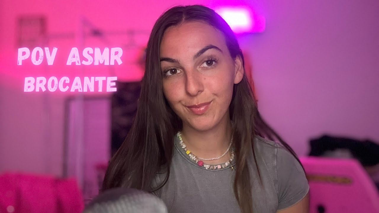 Pov asmr : je fais une brocante avec une amie 🕰️🛍️