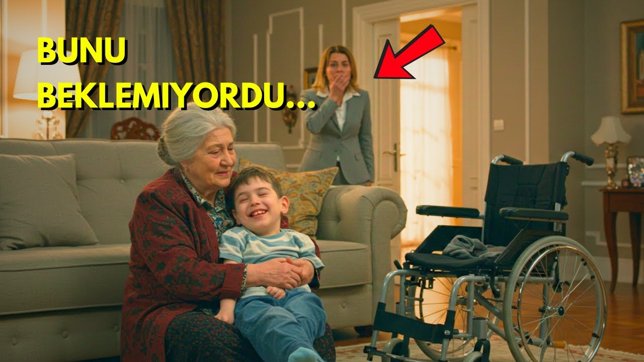 İş kadını engelli oğlu için bir bakıcı tutuyor ve eve erken geldiği için pişman oluyor... - YouTube