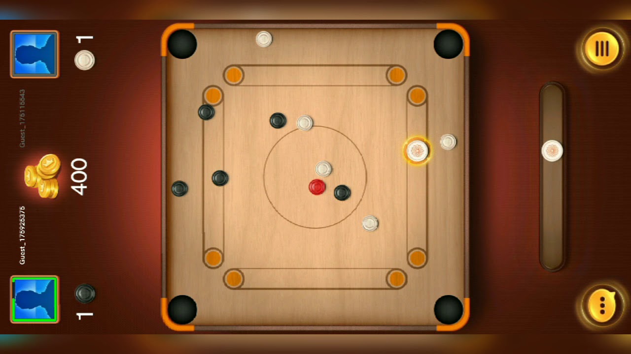 Carrom board games 🔥 carrom Disc pool video 🔥 YouTube