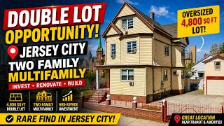 RARE Double Lot in Jersey City | Two-Family Investment Opportunity