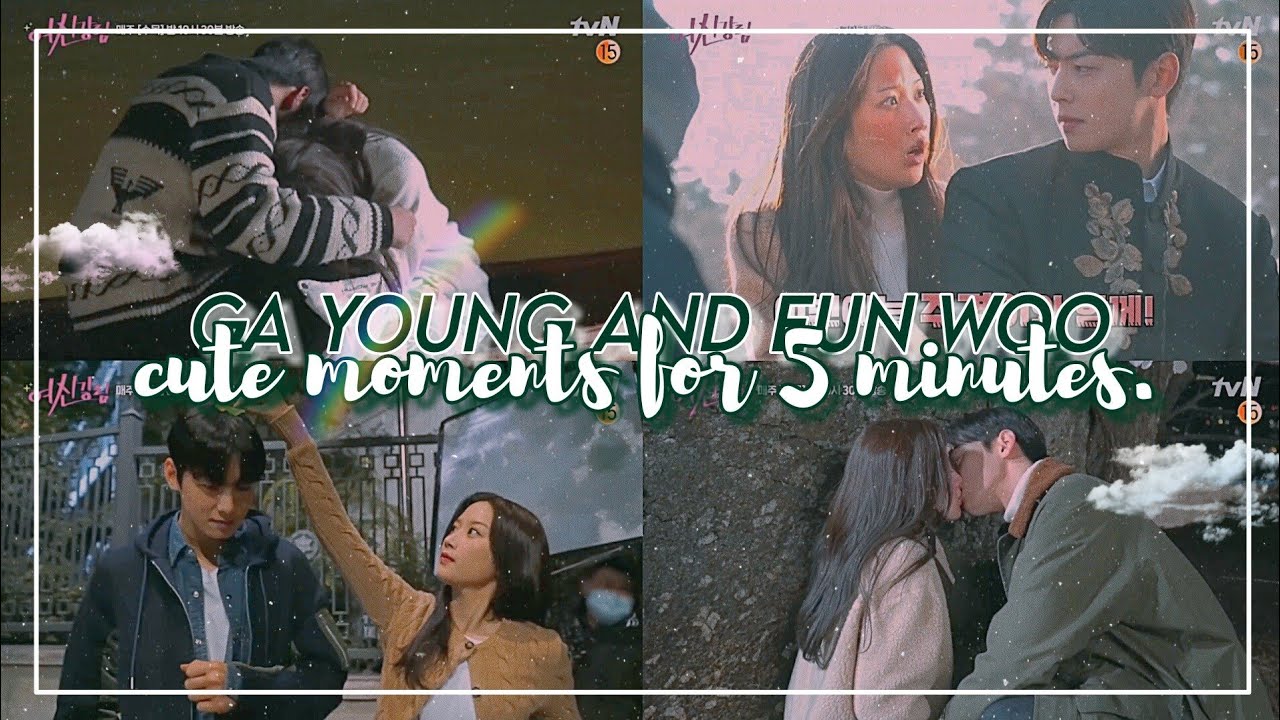 ga young & eun woo - cute moments part4♡ (true beauty)