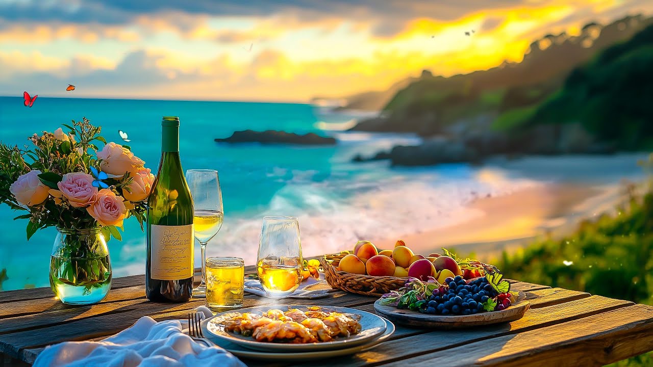 Sleduj Start Your Day with Gentle Waves & Soft Bossa Nova | Relaxing Ambience for a Peaceful Morning na YouTube Sleduj Start Your Day with Gentle Waves & Soft Bossa Nova | Relaxing Ambience for a Peaceful Morning na YouTube
