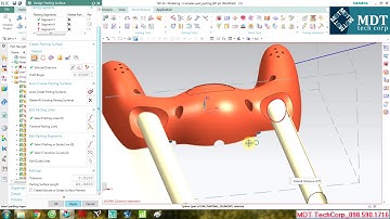 Siemens NX Mold Wizard: Design Parting Surface and  Slide for Complex product - part3