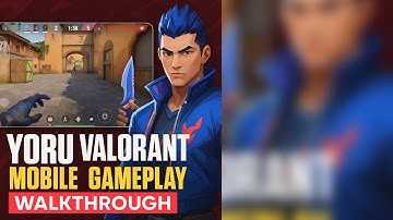 Yoru Valorant Mobile Gameplay Walkthrough 🔥 | Full Match + Abilities Showcase (Android/iOS)
