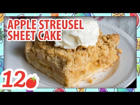 How to Make: Apple Streusel Sheet Cake