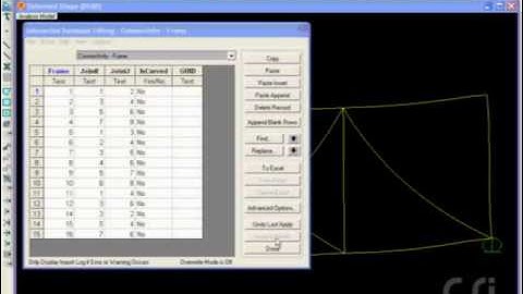 3-Modal Alive Continous Modal Evaluation in sap2000