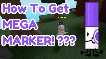 How To Get MEGA MARKER! (NEW) in Find The Markers Roblox 2024