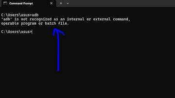 How to fix adb is not recognized as an internal and external Command Error in Terminal