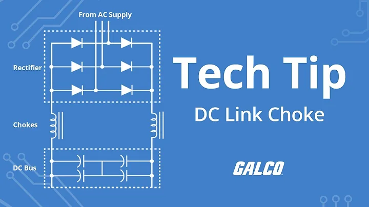 What is a DC Link Choke? - A GalcoTV Tech Tip | Galco